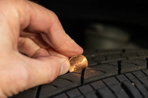 tire tread penny test