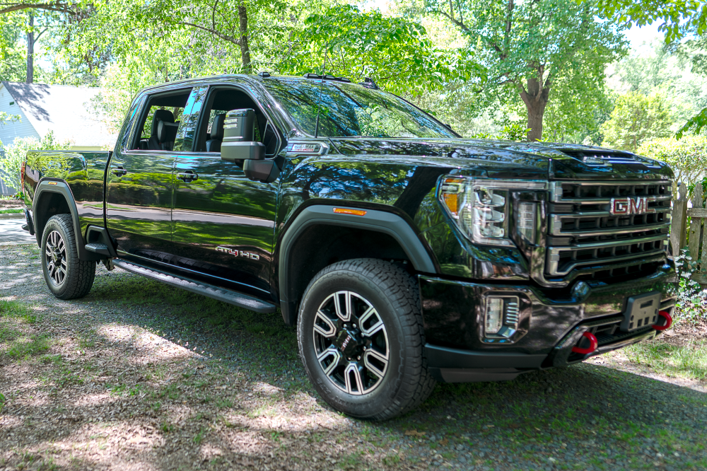 Black Pickup Truck with Ironman Tires